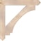 Ekena Millwork Imperial Arts & Crafts Smooth Bracket, Douglas Fir, 5 1/2"W x 46"D x 46"H BKT06X46X46IMP03SDF - alternate 3